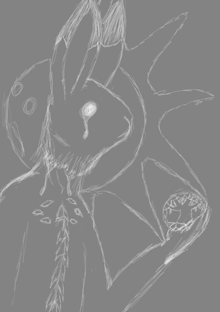 this was a late night doodle, a lore explanation for what Bungaben is and where he sits in InnerD