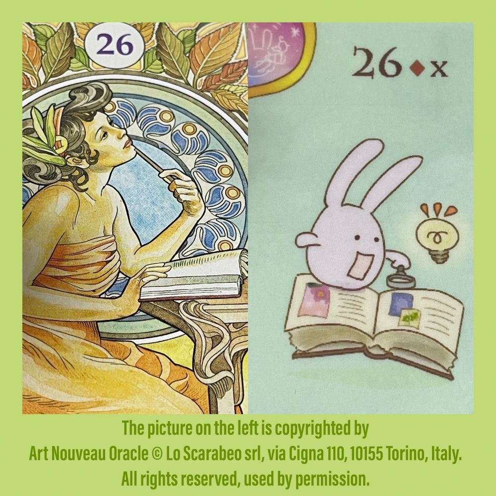 ルノルマンカードの本。