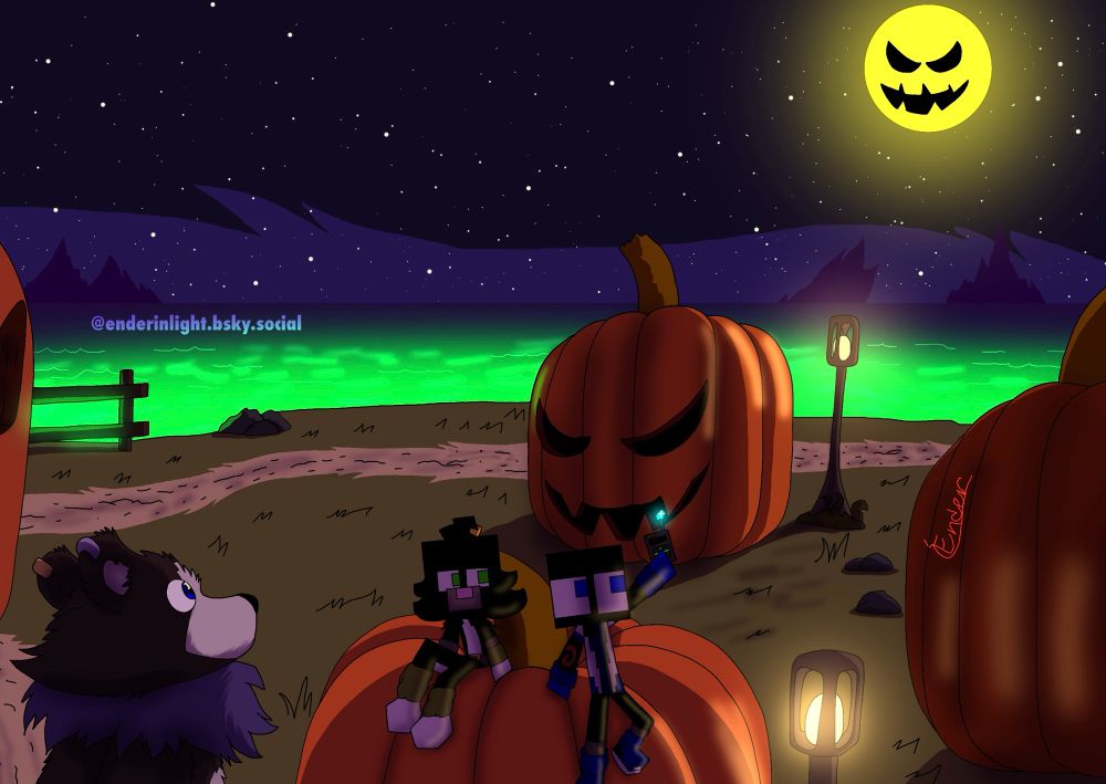 Pumpkin Island from Pixel Gun 3D