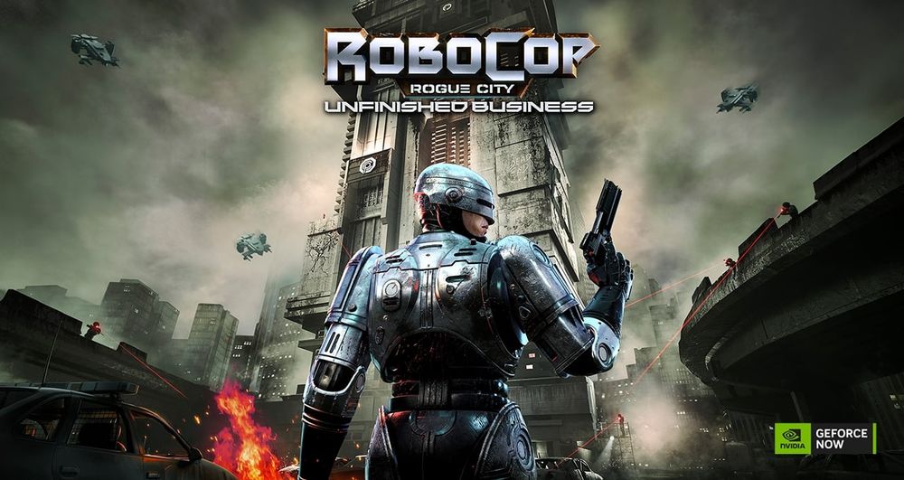 GeForce NOW reforçado com RoboCop e uma dezena de novidades