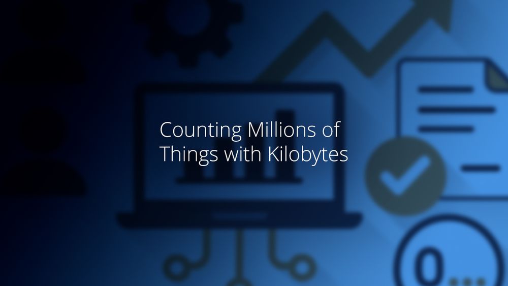 Counting Millions of Things with Kilobytes