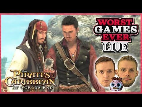 THAR BE JACKANISMS - WGE Classic: Pirates of the Caribbean: At World’s End | WorstGamesEver Live!