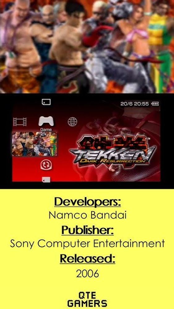 #PSP XMB - Tekken: Dark Resurrection