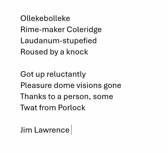 Day 6. Prompt: a musical instrument.

Hank B. Marvin
Isn't starvin'.
He has prospered as a master
Of the Fender Stratocaster.

Day 7. Prompt: a game of chess.

The opening move
The confusing middle game;
At last the endgame.
