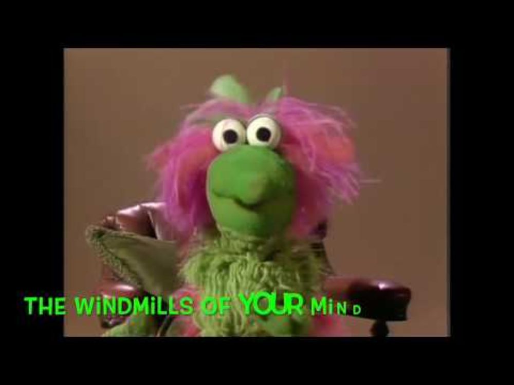 Muppet Songs: Screaming Thing - The Windmills of Your Mind