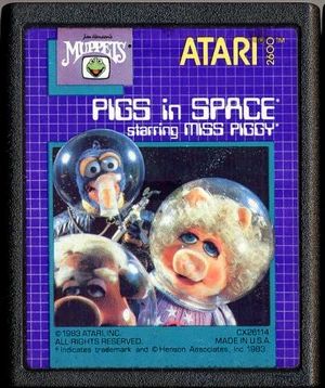 Pigs in Space starring Miss Piggy for the Atari 2600