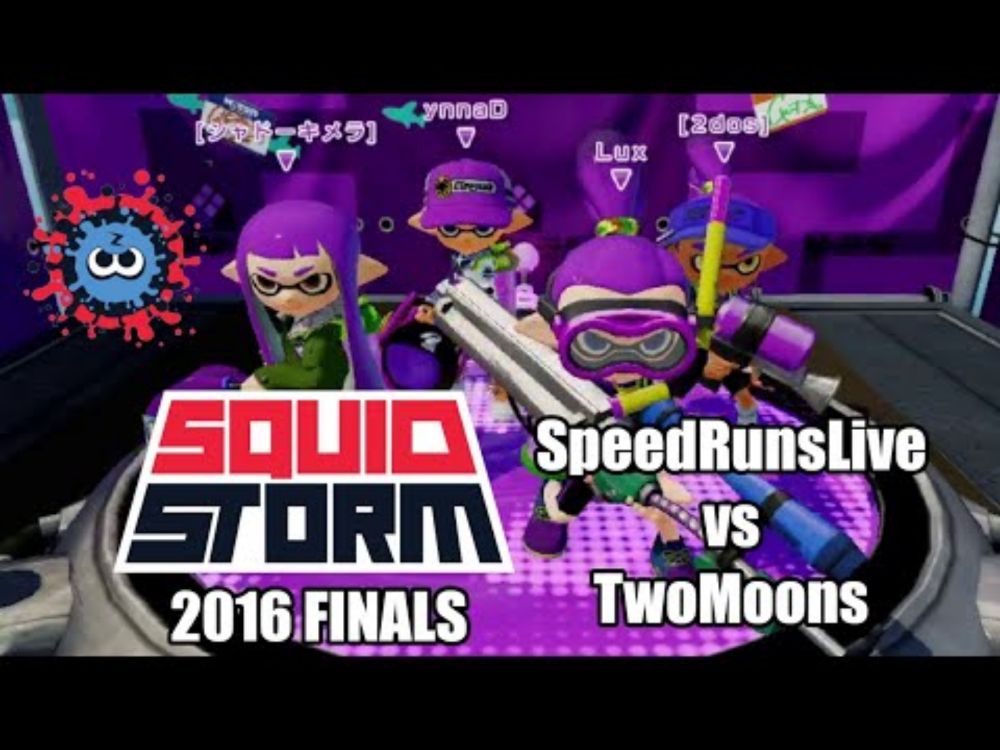The FIRST Splatoon Lan! Squidstorm 2016 Finals with Chat!