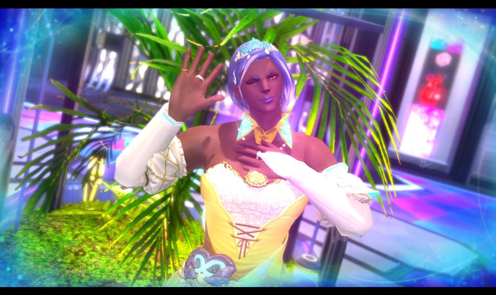 More of the same, at the part with the wink