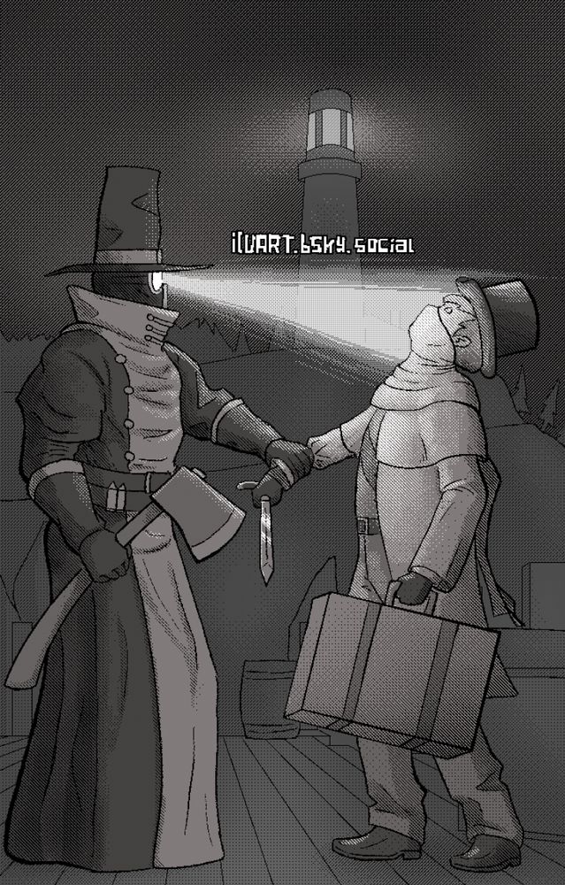 Gloomwood fan art inspired by Sascha Schreider's "Hypnosis" (1904)

The player character from the Gloomwood video game is getting blasted in the face by a beam attack from a Woodsman, a common enemy in said video game