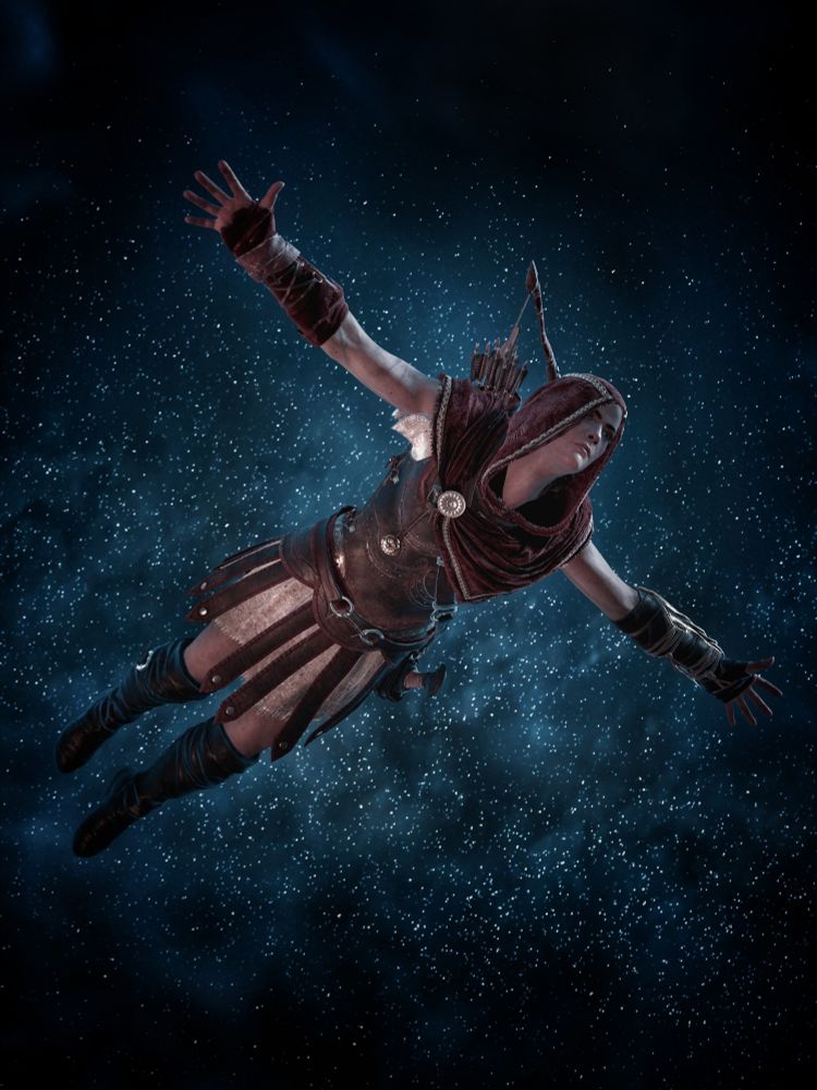 Kassandra.

Capture taken in Assassin's Creed Odyssey on Xbox SX.