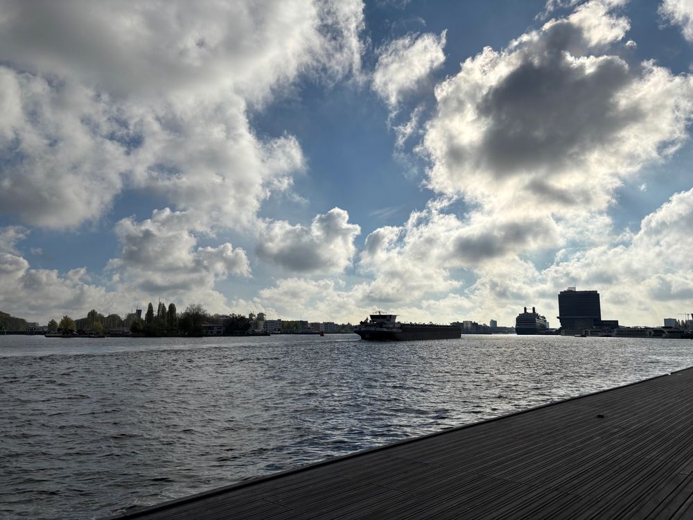 View on Amsterdam IJ