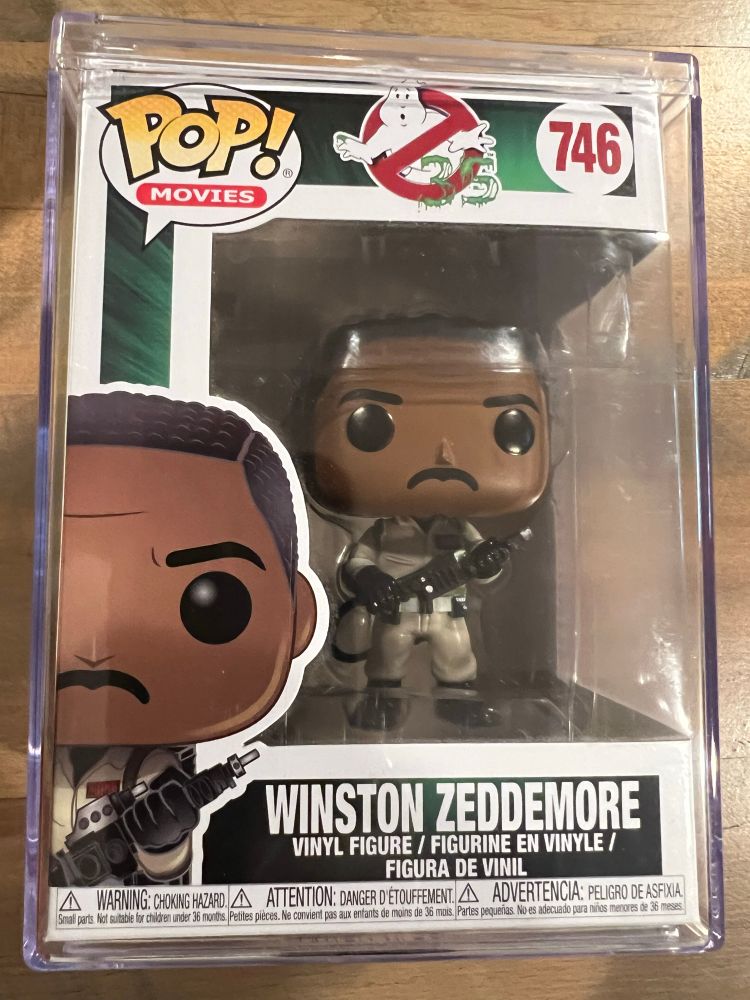 Winston Zeddemore Funko Pop! Vinyl  #746 Ghostbusters Vaulted  w/ Plastic Case

https://ebay.us/m/RFBiUp

#Ghostbusters #Funko #FunkoPop #Vinyl 