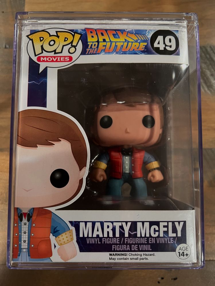 Back to the Future - Marty McFly Funko Pop! Movies Vinyl: #49 (w/ Plastic Case)

https://ebay.us/m/RFBiUp

#backtothefuture #FunkoPop #Vinyl #Funko 