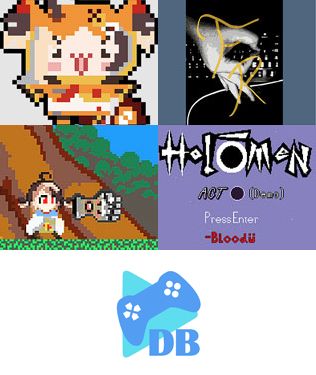 hololive fangames: Go! Go! Otomos, Fiction Raid, fumble knight, HolOmen - Act 0