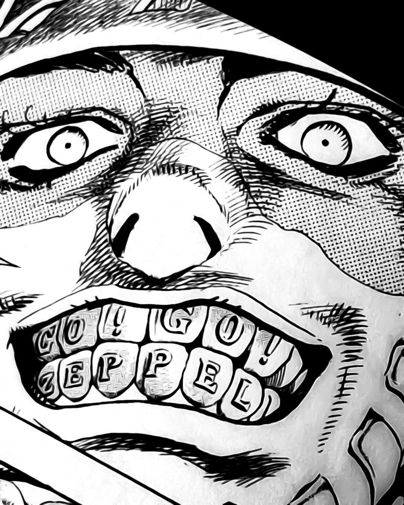 Nyo-oh ! Jayro Zeppeli et son sourire en or
Jojo's Bizarre Adventure - Steel Ball Run