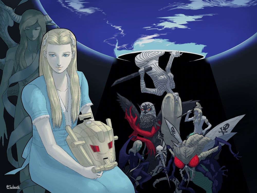 "Try not to feel too bad, but the objective best waifu in the entire series is actually Louisa Ferre from Strange Journey, and Chee is but a baker, an unpure girl compared to her" -Rog