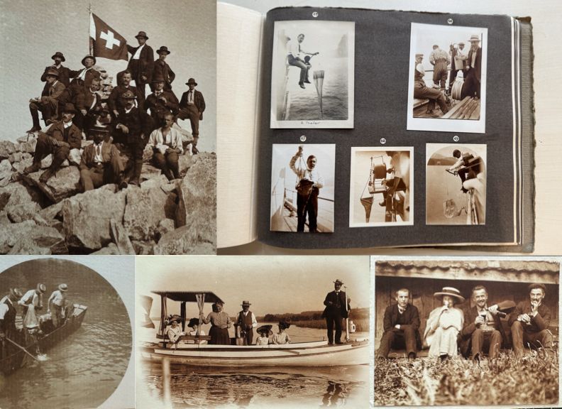 Pictures from 1911 hydrobiology course
