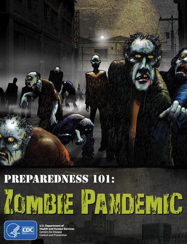Cover of Preparedness 101: Zombie Pandemic by the US CDC
