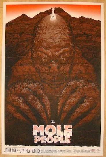 Mole people movie poster