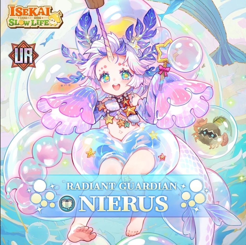 The character Nierus from Isekai: Slow Life. 