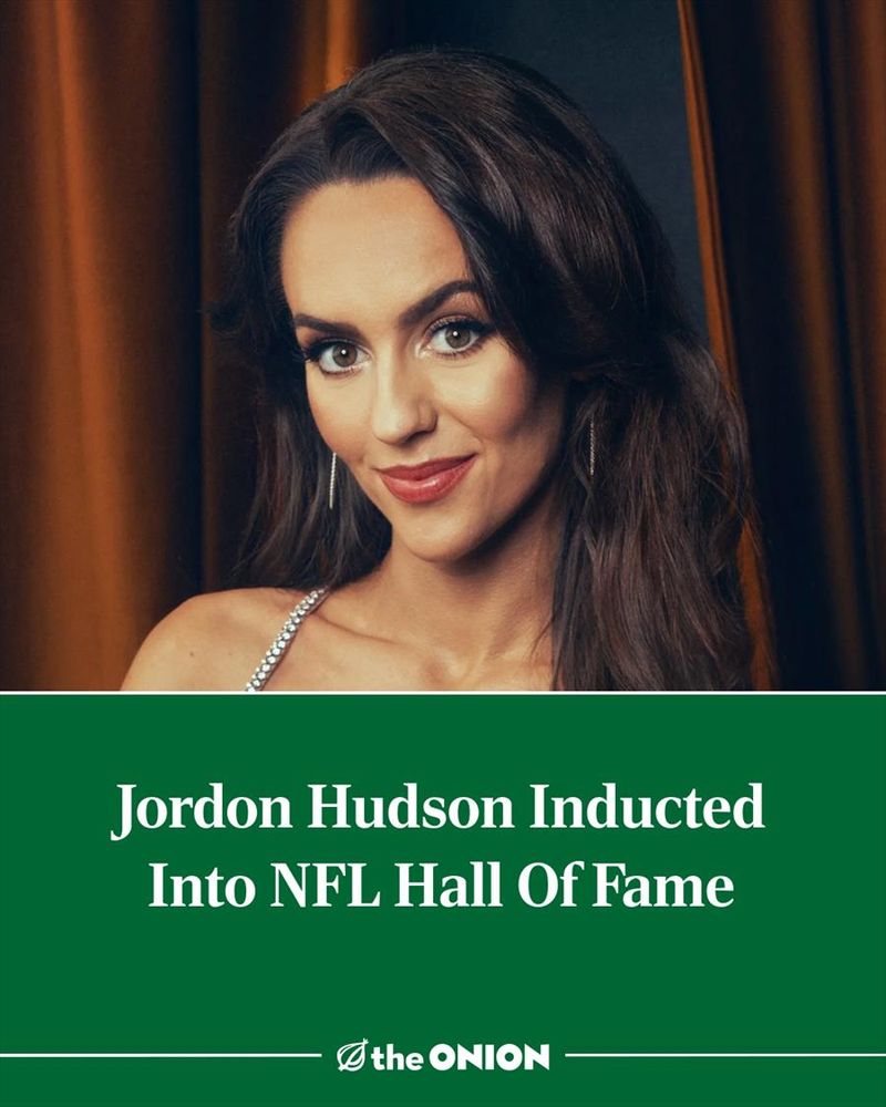 Jordon Hudson Inducted Into NFL Hall Of Fame