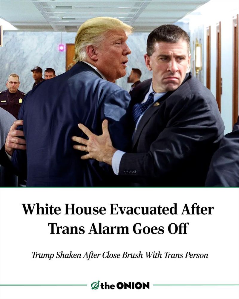 White House Evacuated After Trans Alarm Goes Off
