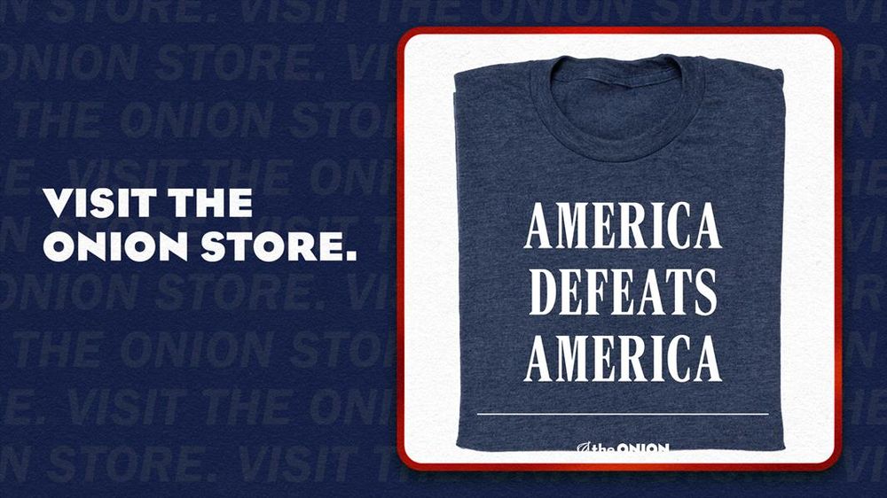 'America Defeats America' Headline Shirt