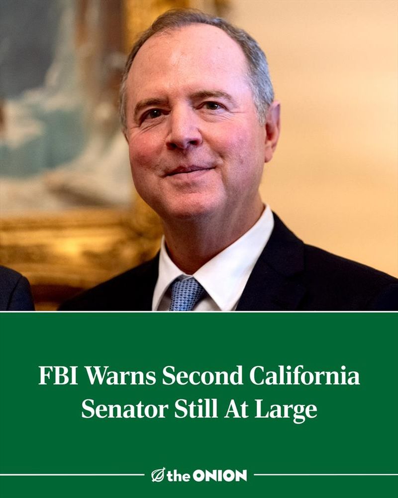 FBI Warns Second California Senator Still At Large