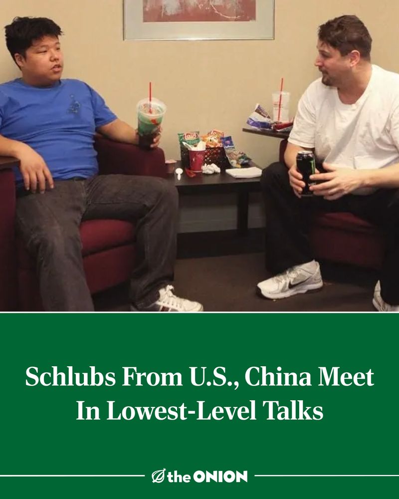 Schlubs From U.S., China Meet In Lowest-Level Talks