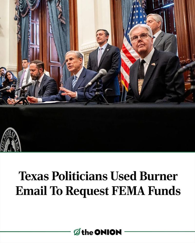 Texas Politicians Used Burner Email To Request FEMA Funds
