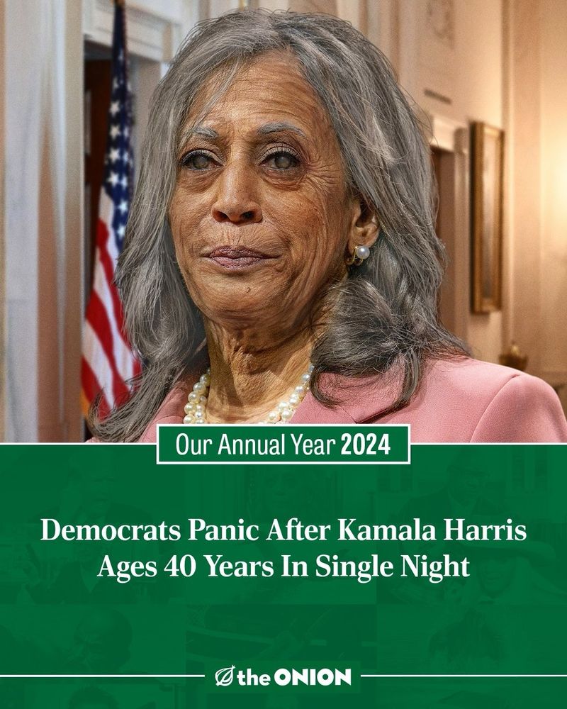 Democrats Panic After Kamala Harris Ages 40 Years In Single Night