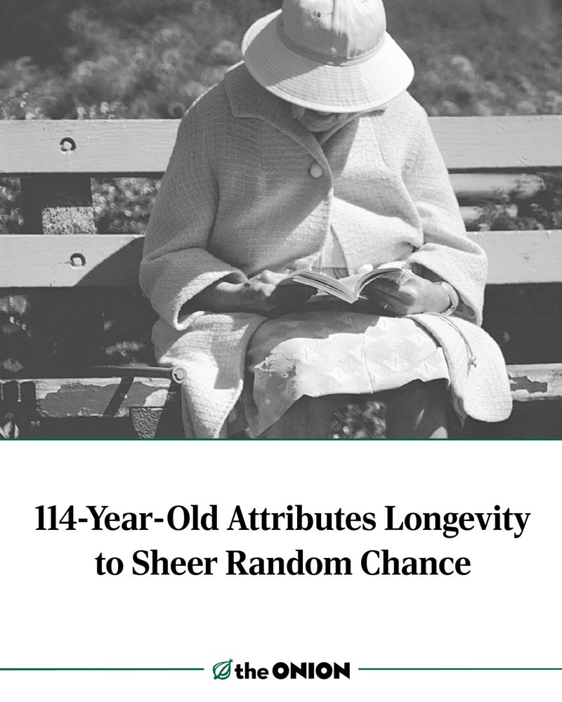114-Year-Old Attributes Longevity to Sheer Random Chance 