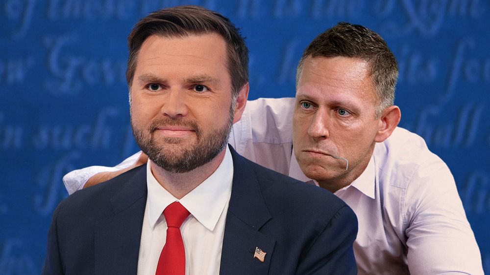 Peter Thiel Rushes To Restart Glitching J.D. Vance During Commercial Break