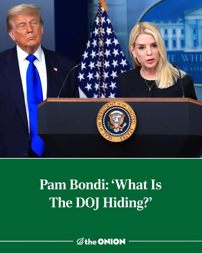Pam Bondi: ‘What Is The DOJ Hiding?’