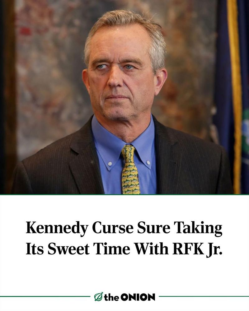 Kennedy Curse Sure Taking Its Sweet Time With RFK Jr.