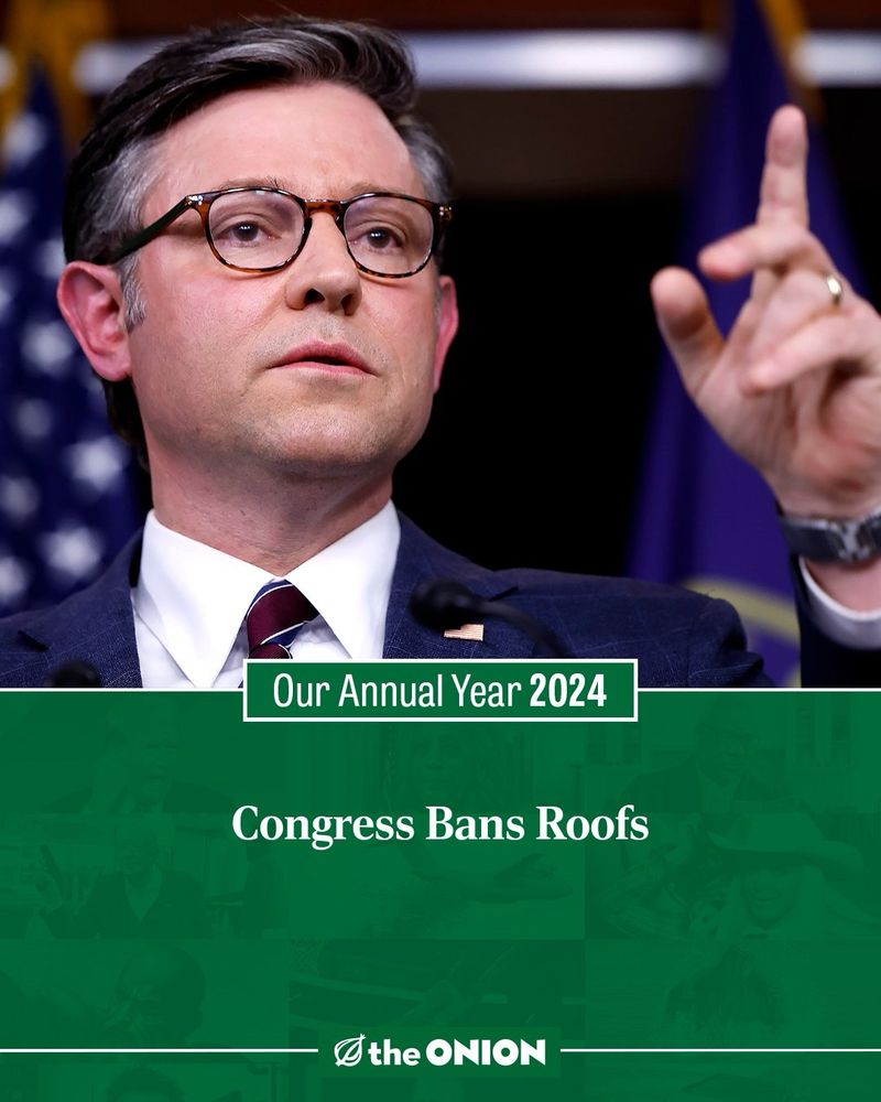 Congress Bans Roofs