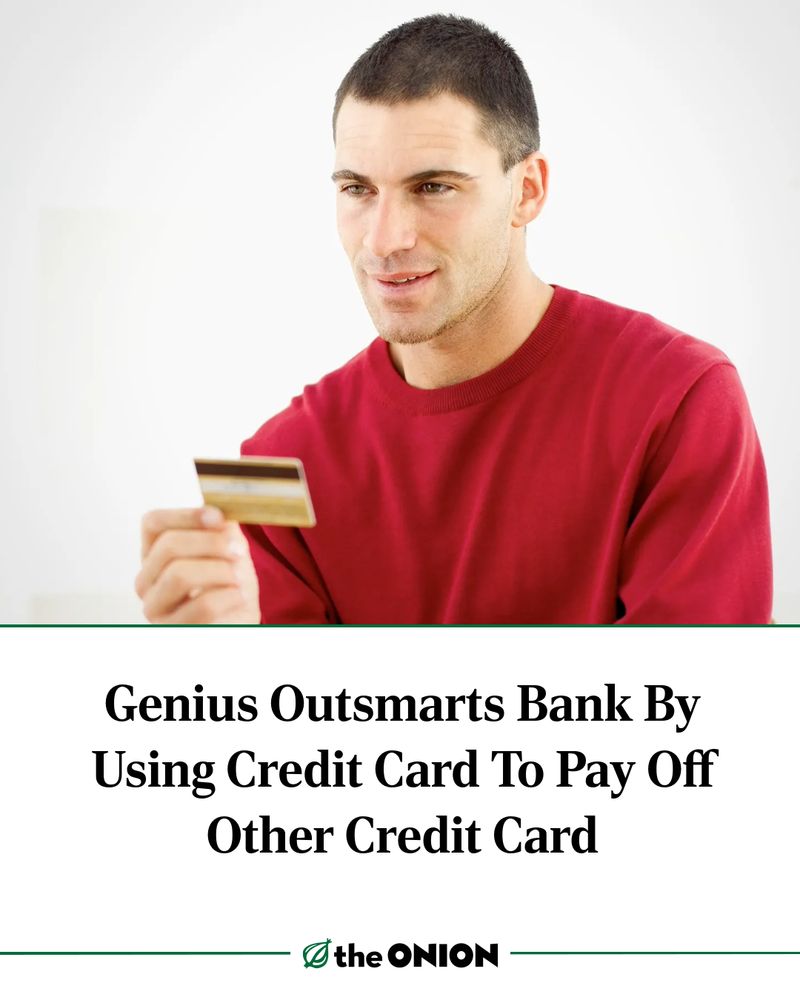 Genius Outsmarts Bank By Using Credit Card To Pay Off Other Credit Card