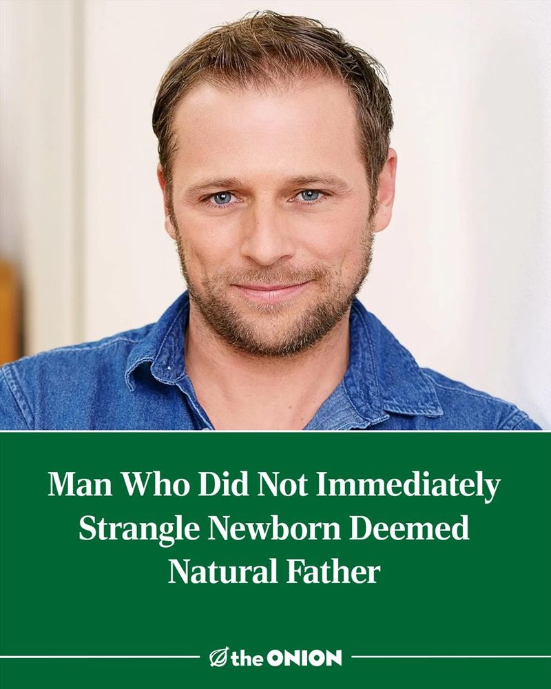 Man Who Did Not Immediately Strangle Newborn Deemed Natural Father
