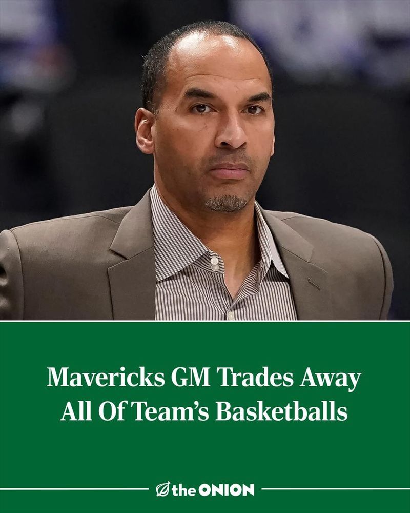 Mavericks GM Trades Away All Of Team’s Basketballs