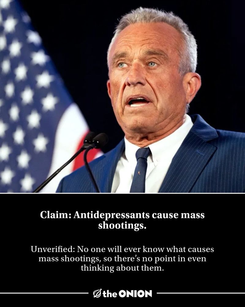 Fact-Checking RFK Jr. On Health

-The Onion