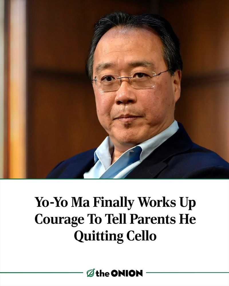 Yo-Yo Ma Finally Works Up Courage To Tell Parents He Quitting Cello
