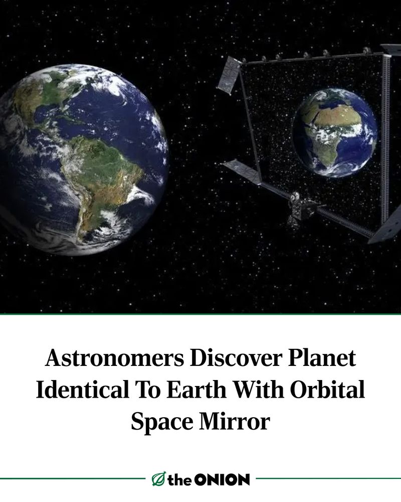 Astronomers Discover Planet Identical To Earth With Orbital Space Mirror