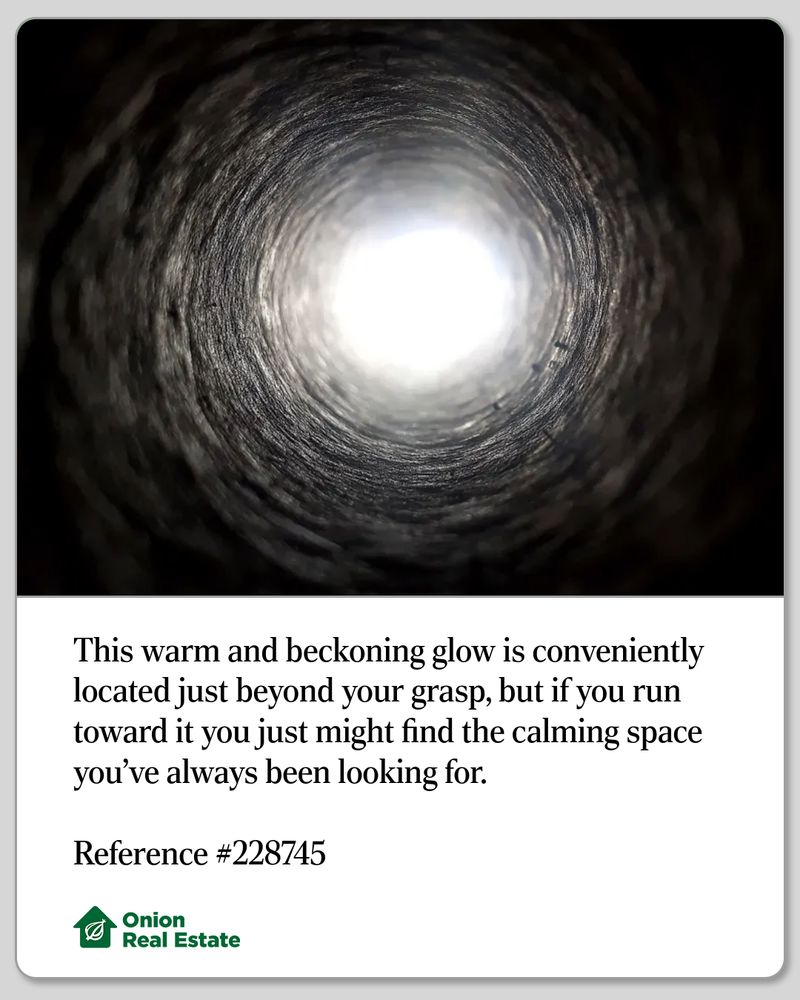 This warm and beckoning glow is conveniently located just beyond your grasp, but if you run toward it you just might find the calming space you’ve always been looking for.

Reference #228745