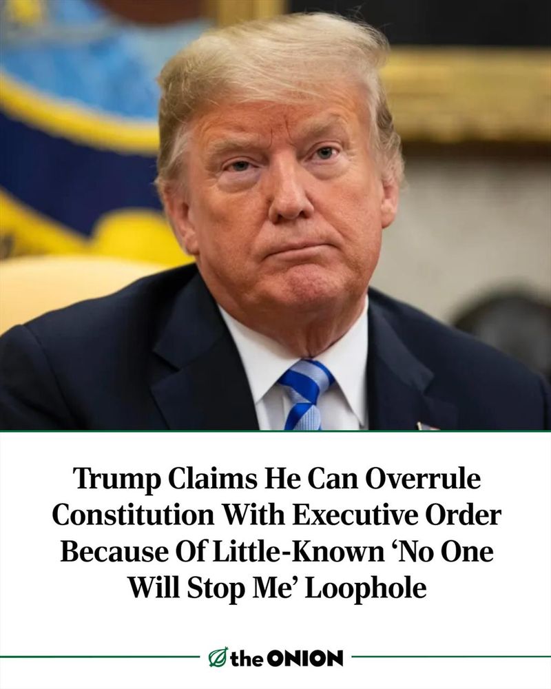 Trump Claims He Can Overrule Constitution With Executive Order Because Of Little-Known ‘No One Will Stop Me’ Loophole 