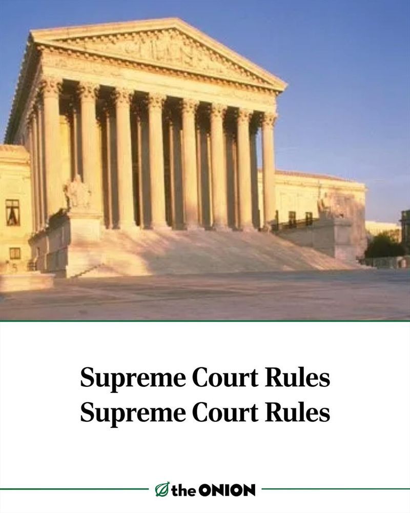 Supreme Court Rules Supreme Court Rules 