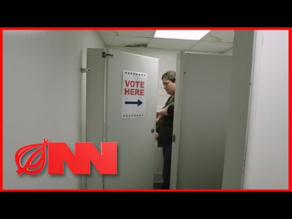 Voters Warned Ballots Flushed Down Toilet Will No Longer Be Counted | Onion News Network