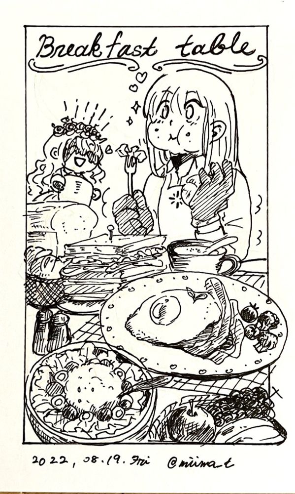 美味しい朝食🥞🥗🍳
