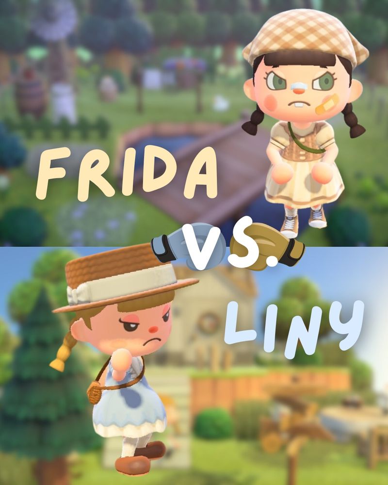 frida vs. liny in a build-off