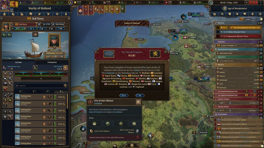 france and england vs holland in eu5