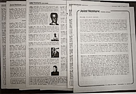 [Prison Newsletters] A Collection of Joint Venture: Insider Listing Newsletters